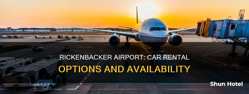 can you rent a car at rickenbacker airport