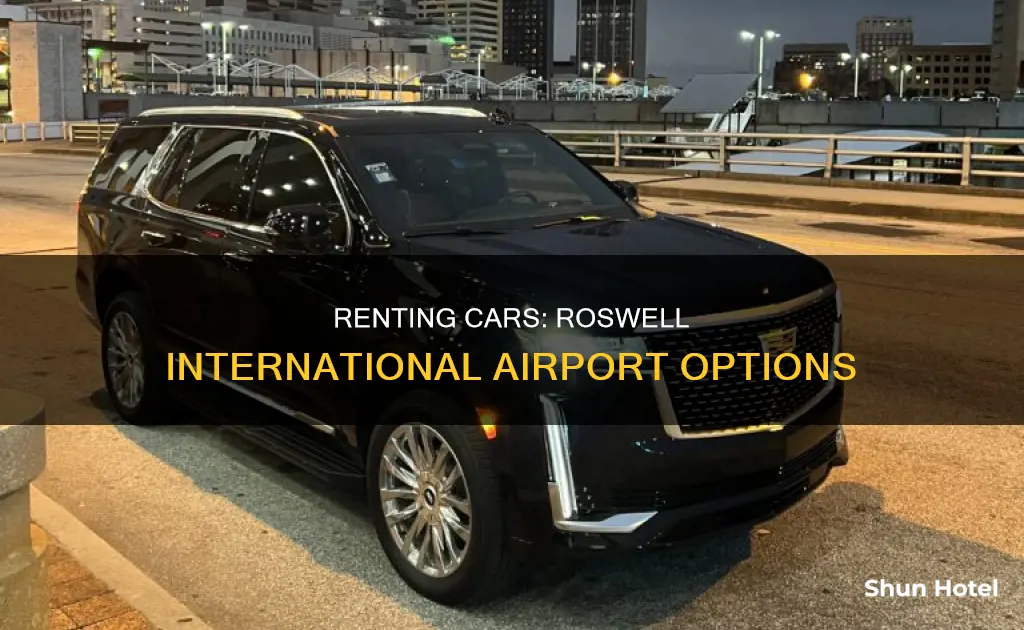 can you rent a car at roswell international airport