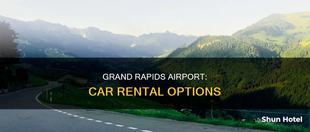 can you rent a car in grandrapids airport