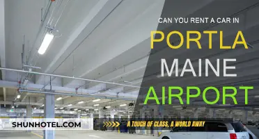 Car Rental Options at Portland International Jetport