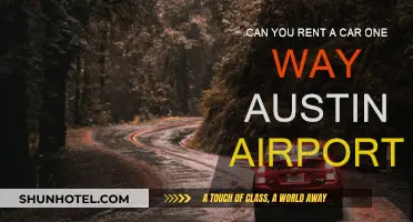 Renting a Car One-Way from Austin Airport: Is it Possible?
