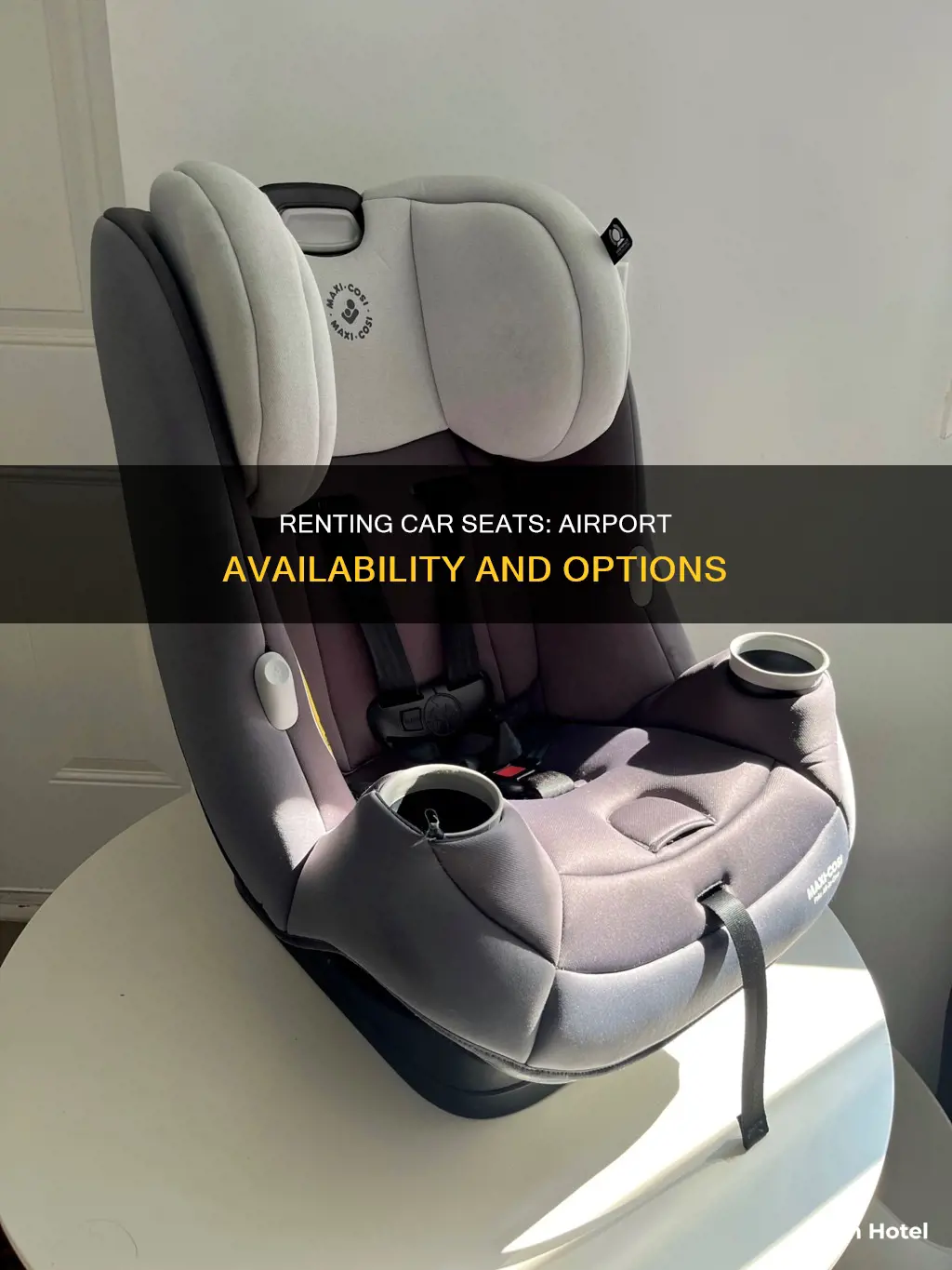 can you rent a car seat at airport