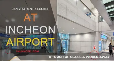 Incheon Airport: Renting Lockers Made Easy