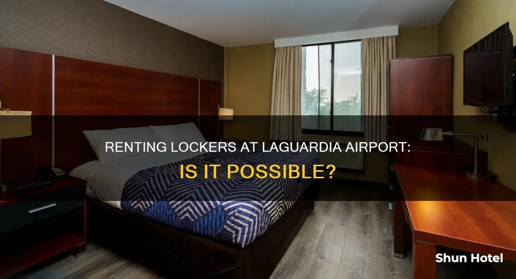 can you rent a locker at laguardia airport