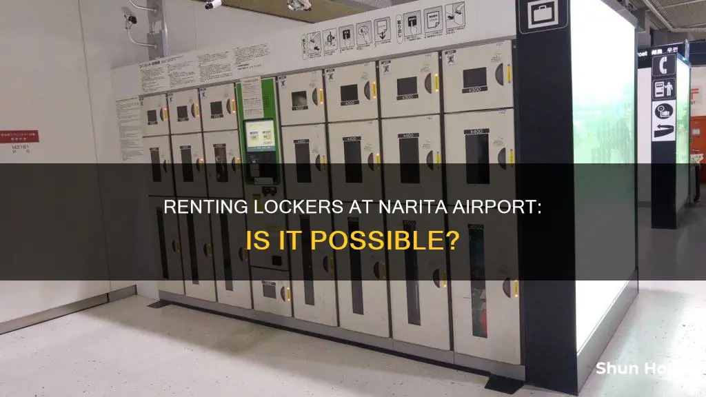 can you rent a locker at the narita airport