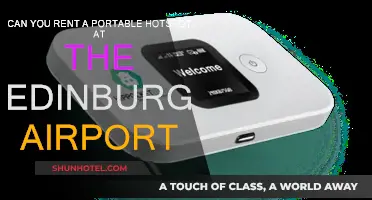 Edinburgh Airport: Rent a Portable Hotspot?