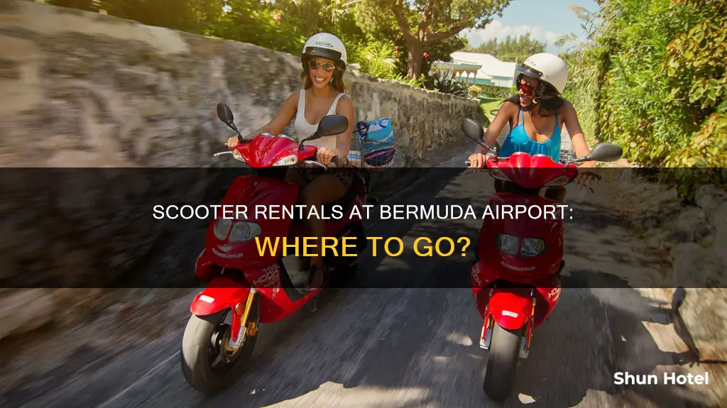 can you rent a scooter at bermuda airport