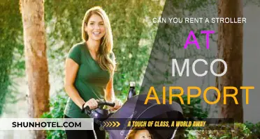 Stroller Rentals: Available at MCO Airport?