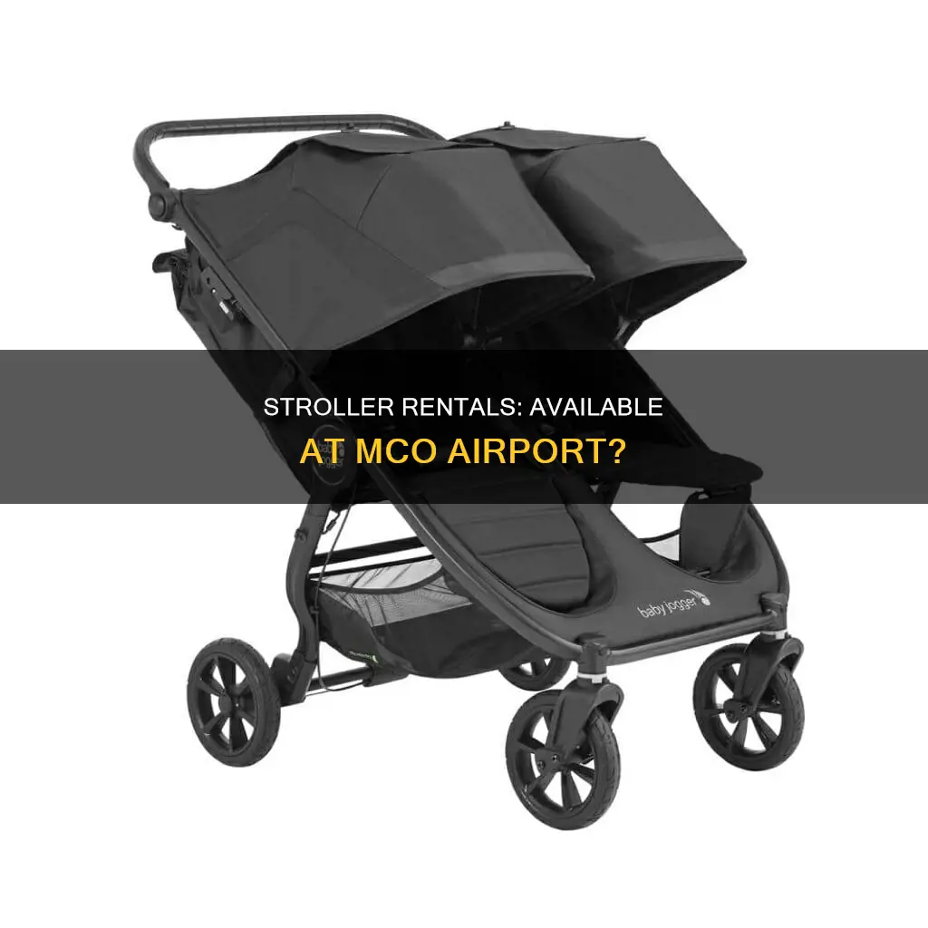 can you rent a stroller at mco airport