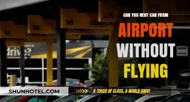 Renting Cars at Airports: Do You Need to Fly?