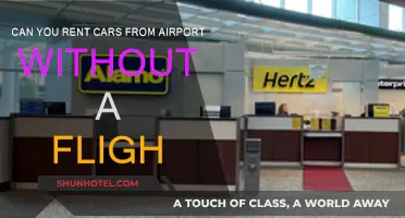 Renting Cars at Airports: Do You Need a Flight?