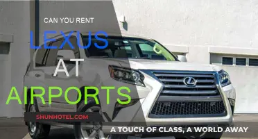 Renting a Lexus at Airports: Is it Possible?