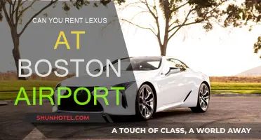 Renting a Lexus at Boston Airport: Is it Possible?