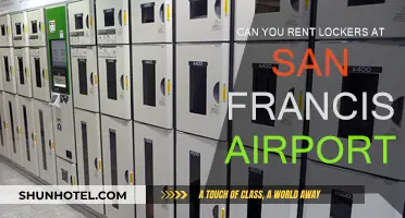 Locker Rentals: San Francisco Airport Amenities