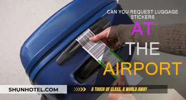 How to Get Luggage Stickers at the Airport