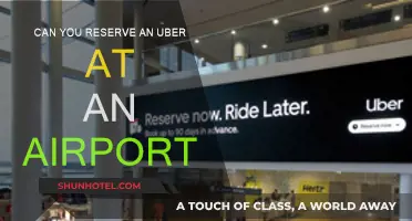 Uber Airport Pickup: How to Reserve in Advance