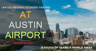 How to Reserve Economy Parking at AUS Airport