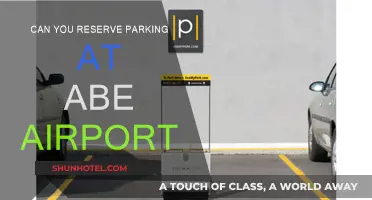 How to Reserve Parking at Abe Airport