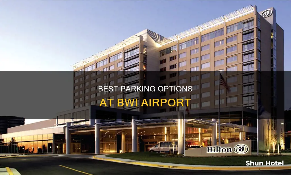 can you reserve parking at bwi airport