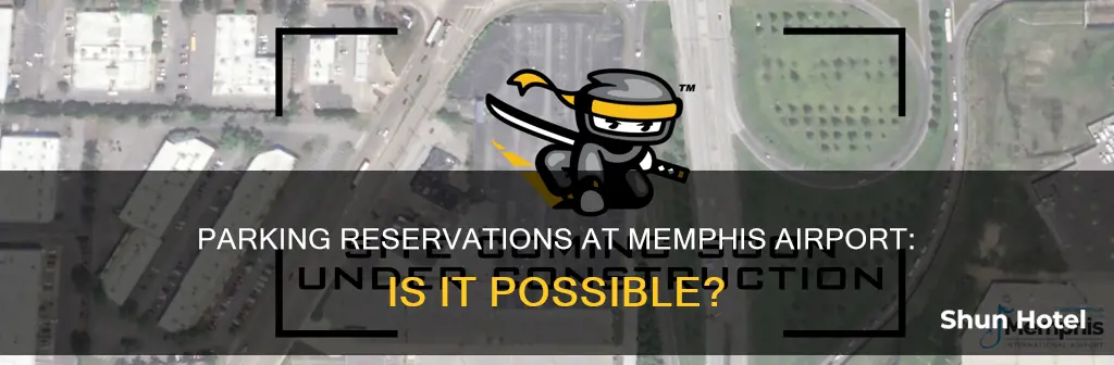 can you reserve parking at memphis airport