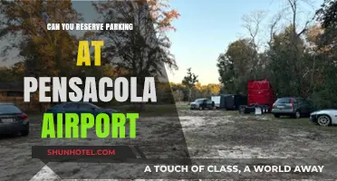 Pensacola Airport: Reserved Parking Available?