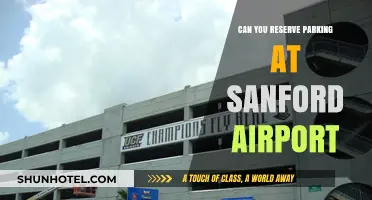 How to Reserve Parking at Sanford Airport
