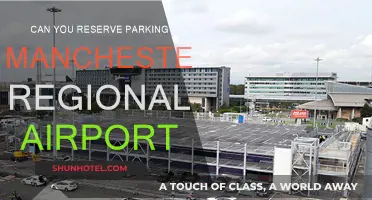 Manchester Regional: Parking Reservations Available?
