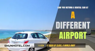 Returning Rental Cars: Different Drop-off Airports