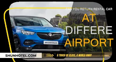 Returning Rental Cars: Different Drop-off Airports