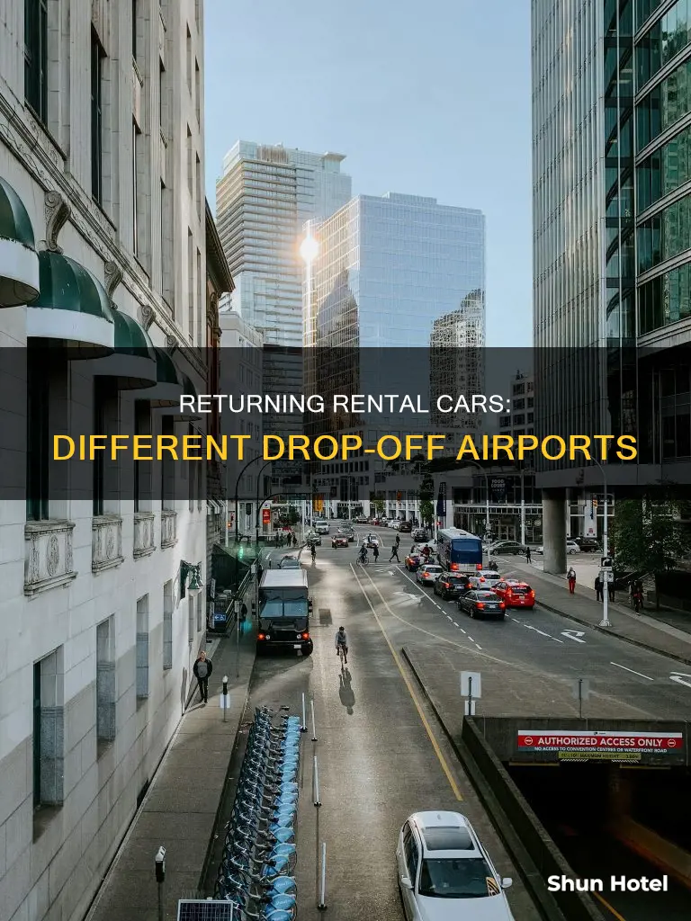 can you return rental car at different airport