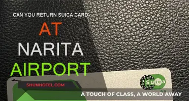 Returning Suica Cards: Options at Narita Airport