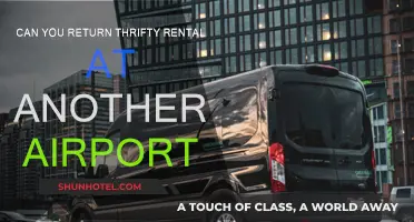 Returning Thrifty Rental Cars: Can I Return to Another Airport?