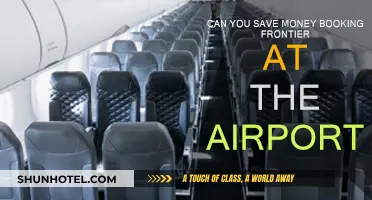 How to Save Money: Booking Frontier at the Airport?