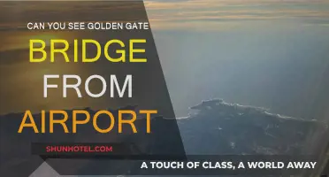 Golden Gate Bridge Views: Airport Edition