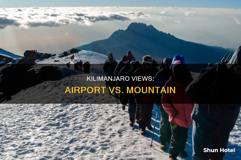 can you see kilimanjaro from kilimanjaro airport