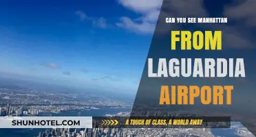 A Panoramic View: Manhattan from LaGuardia Airport