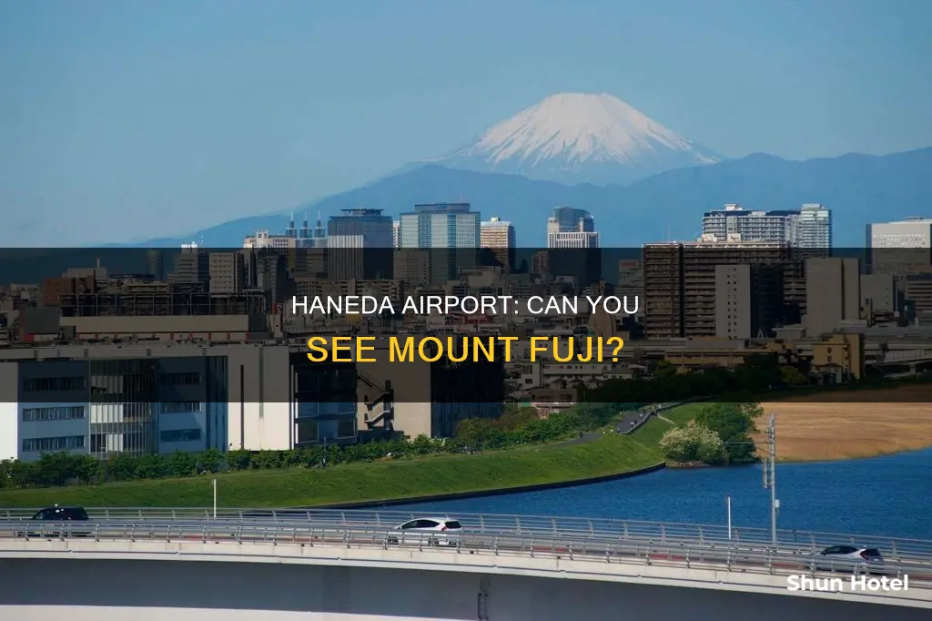 can you see mt fuji from haneda airport