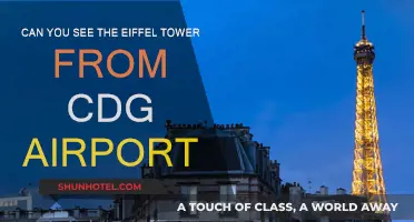 Spotting the Eiffel Tower from CDG Airport: Is it Possible?