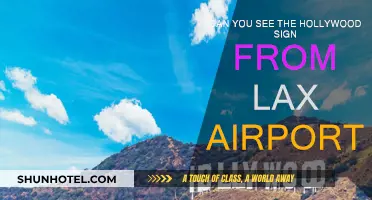 LAX Airport: Can You Spot the Hollywood Sign?