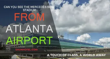 Explore Mercedes-Benz Stadium Views from Atlanta Airport
