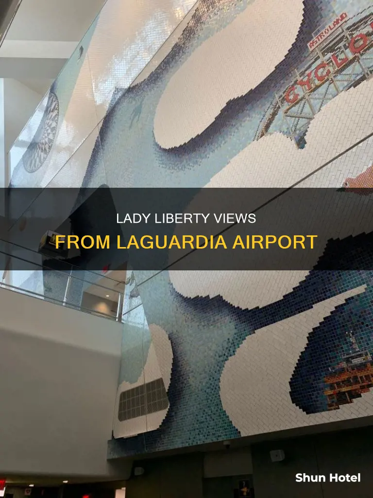 can you see the statue of liberty from laguardia airport
