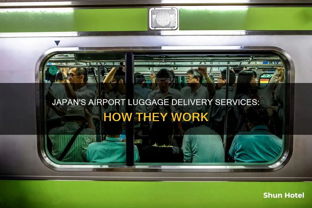 can you send your luggage to the airport in japan