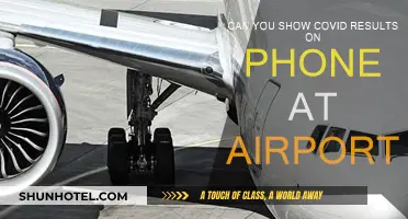 Air Travel and COVID: Phone Results Allowed?
