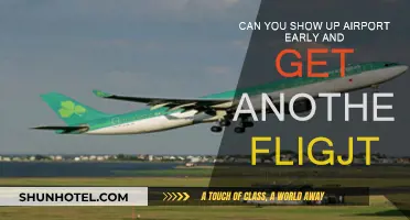 Arriving Early? Ask for Flight Changes at the Airport