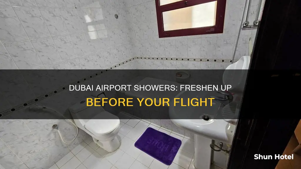 can you shower at dubai airport