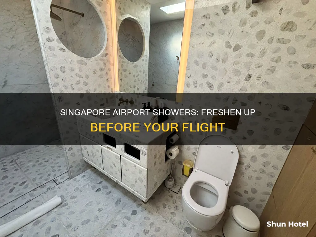 can you shower at singapore airport