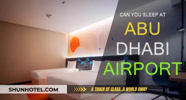 A Good Night's Sleep at Abu Dhabi Airport