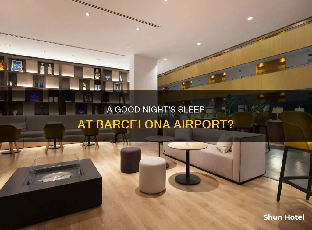 can you sleep at barcelona airport