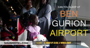 Sleeping at Ben Gurion Airport: Is it Possible?