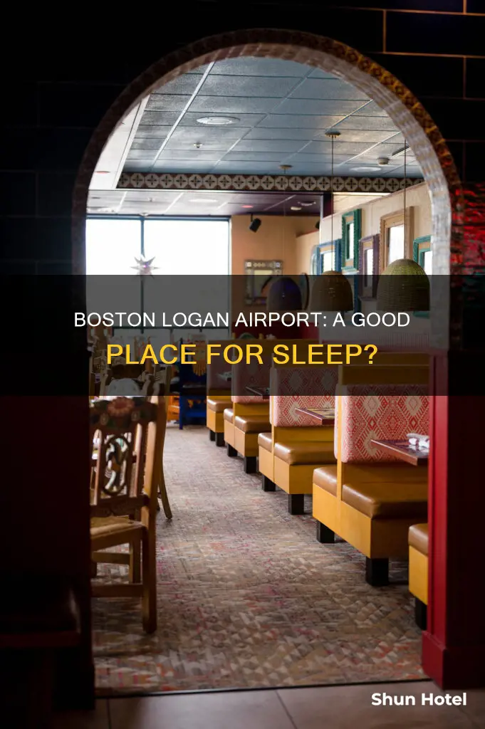 can you sleep at boston logan airport